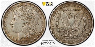 1881 $1 N1