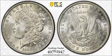 1890-O $1 MS64