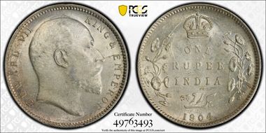 1904(C) Rupee SW-7.23 Prid-190 MS62
