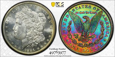 1881-S $1 MS64