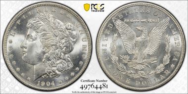 1904-O $1 MS66