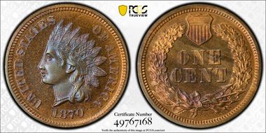 1870 1C PR66RB