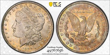 1884-O $1 MS63