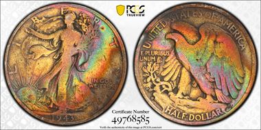1943-D 50C N1