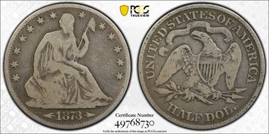 1873 50C Arrows VG10