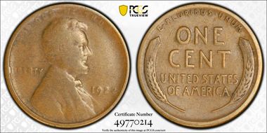 1922 No D 1C Strong Reverse F15BN