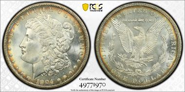 1904-O $1 MS66+