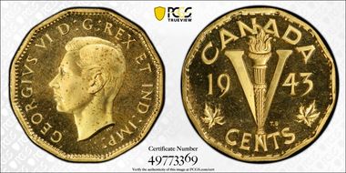 1943 5C Tombac SP64