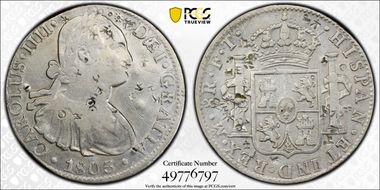 1803/2-Mo FT 8 R Calico-977 var Overdate N1