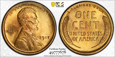 1917 1C MS66+ RD