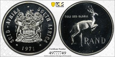 1971 Rand Silver PR66CAM