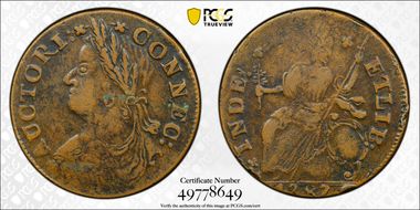 1787 CT 1/2P DB Left, Miller 47-a.3 XF40BN