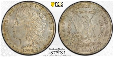 1878-S $1 AU55