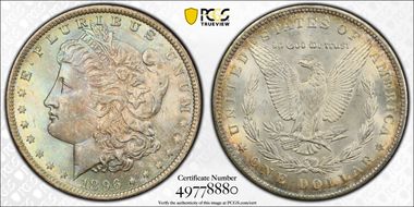 1896 $1 MS64