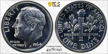 1964 10C PR66
