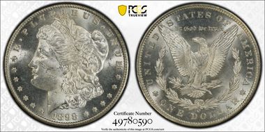 1898-O $1 MS65