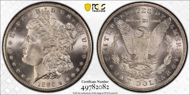 1884-CC $1 MS67