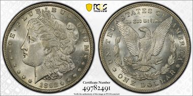 1892 $1 MS62