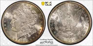 1885-S $1 MS62