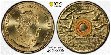 2023 $2 35th Ann $2 Coin Set Colorized In Flanders Fields MS66