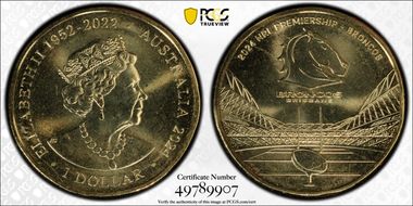 2024 $1 Broncos - NRL MS66
