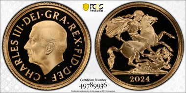 2024 1/2 Sov PR70DCAM