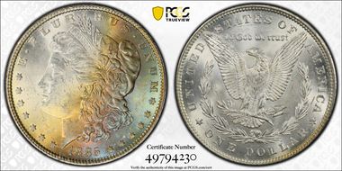 1885 $1 MS63