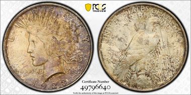 1923 $1 MS62