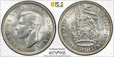 1946 Shil S-4082 English Rev MS64