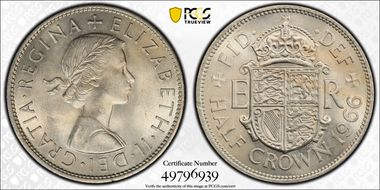 1966 1/2 Cr S-4145 MS65