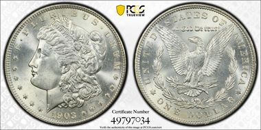 1903 $1 MS66+