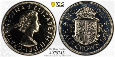 1970 1/2 Cr S-4145 PR67