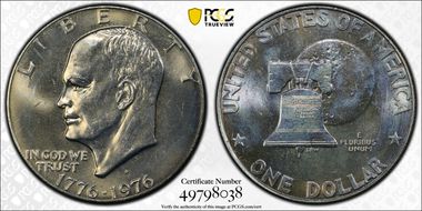 1976-D $1 Type 1 MS63