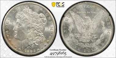 1882-CC $1 GSA Hoard MS63