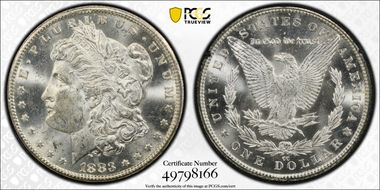 1883-CC $1 GSA Hoard MS61