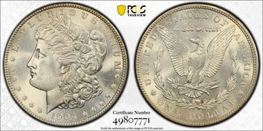 1904 $1 MS65