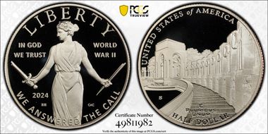 2024-S 50C Greatest Generation First Strike PR70DCAM