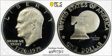1976-S $1 Silver PR68DCAM