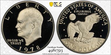 1978-S $1 PR69DCAM