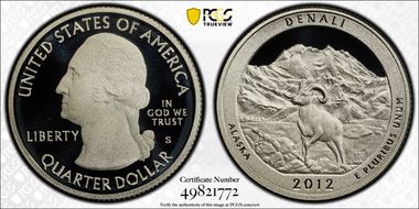 2012-S 25C Denali NP - Silver PR69DCAM