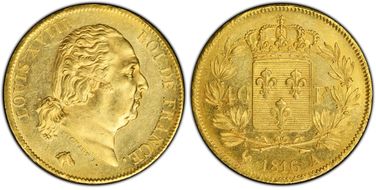 1816-A 40 Fr Gad-1092 F-542 MS62