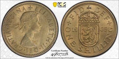 1965 Shil S-4148 Scottish Rev MS65