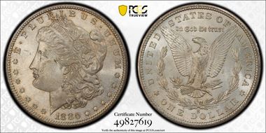 1880-S $1 MS64