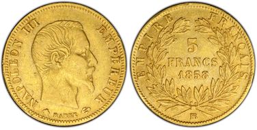 1858-BB 5 Fr Gad-1001 XF45