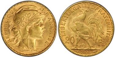 1906 20 Fr Gad-1064 F-534 MS64