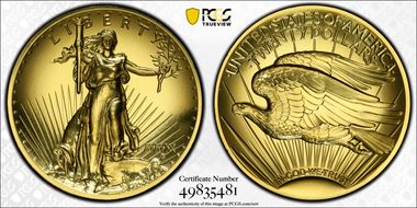 2009 $20 Ultra High Relief MS70