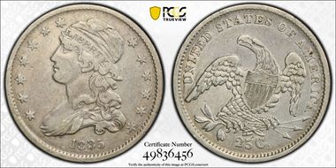 1835 25C VF35