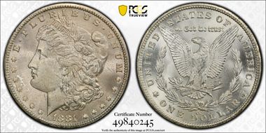 1881-CC $1 MS65