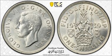 1939 Shil S-4083 Scottish Rev MS62