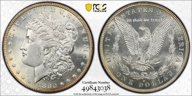 1880-O $1 MS61